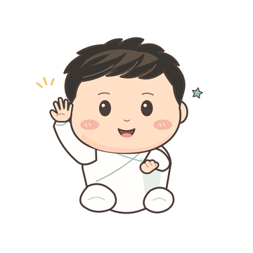 안녕! 감정과 일상을 표현하는 아기 캐릭터