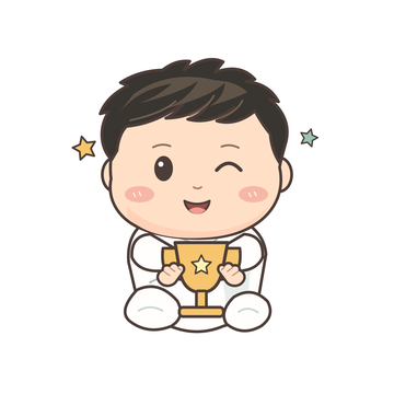 최고예요 감정과 일상을 표현하는 아기 캐릭터