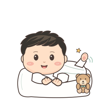 같이 놀아요 감정과 일상을 표현하는 아기 캐릭터