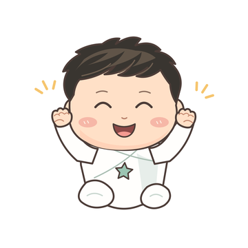 힘내요! 감정과 일상을 표현하는 아기 캐릭터