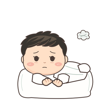 힘들어요 감정과 일상을 표현하는 아기 캐릭터