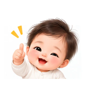 알겠어요! 감정을 표현하는 포근한 신생아 캐릭터